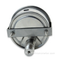 100mm panel mount pressure gauges with U clamp